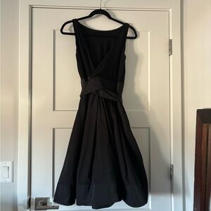 Ralph Lauren Green Label Elegant Black Sleeveless Dress